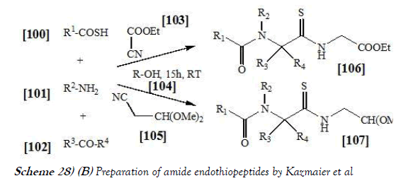pharmacology-medicinal-chemistry-endothiopeptides